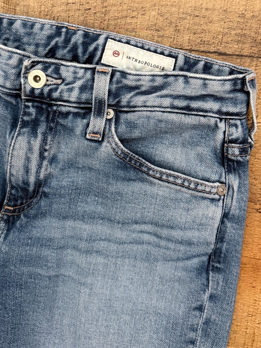 Anthropologie AG Nolan Jeans Great Stretch Comfort 25 R - Picture 4 of 10